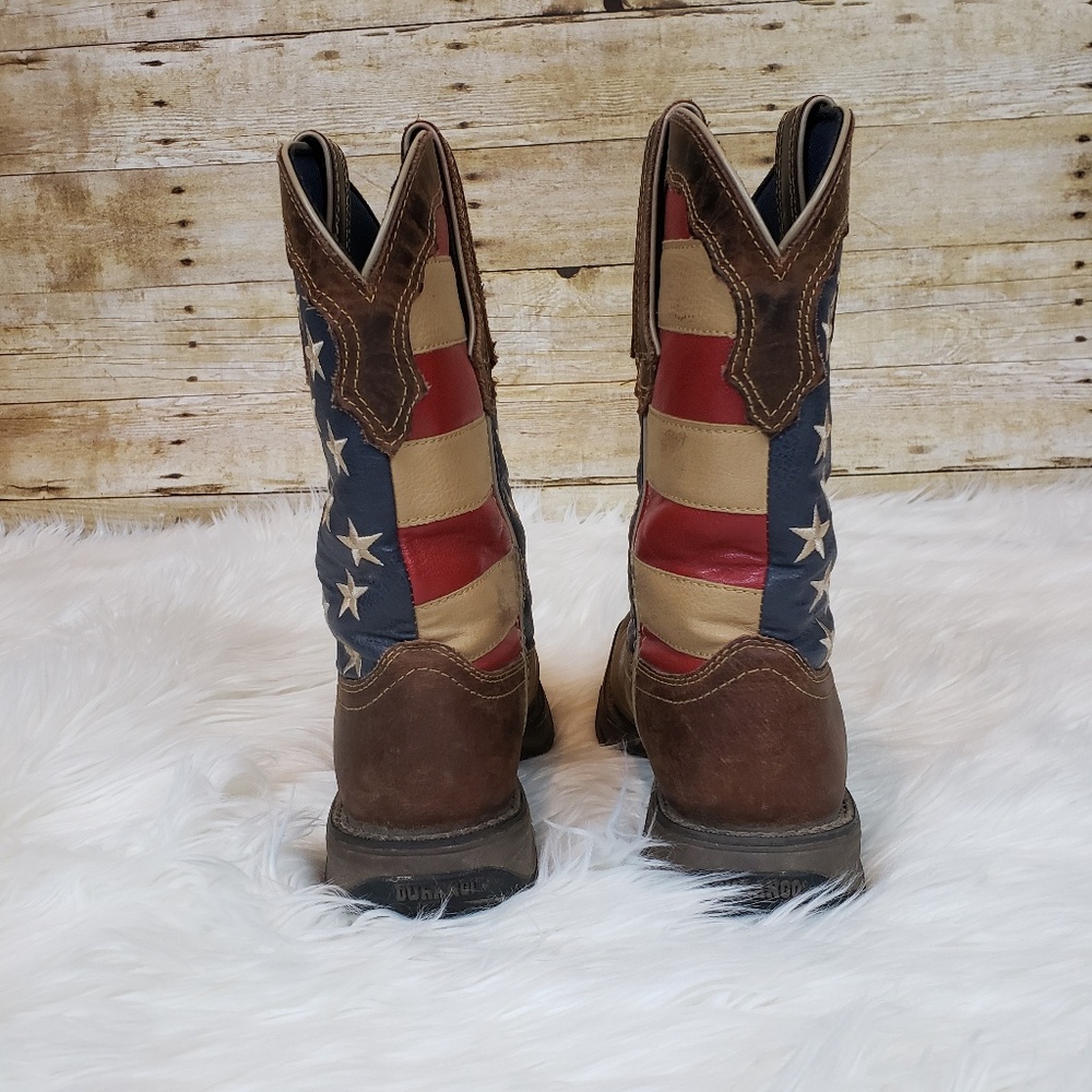 Durango Womens Lady Rebel Patriotic Boots Size 6 - Picture 4 of 5